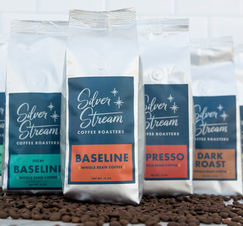 Fresh roasted coffee blends from SilverStream Coffee Roasters