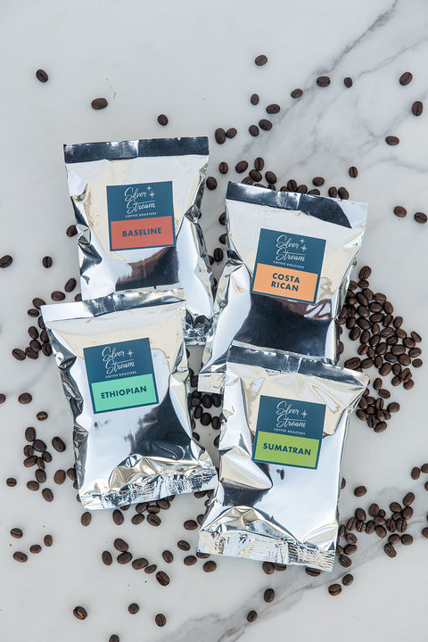 Best Sellers Coffee Sampler Pack – Four Signature Coffees