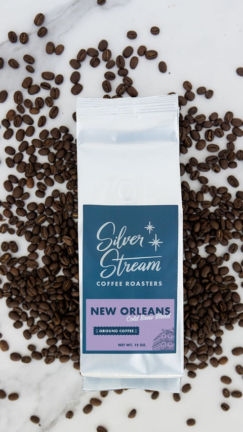 Cold brew coffee made with coffee and chicory from SilverStream