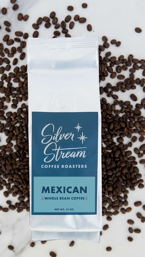Mexico Chiapas coffee bag from SilverStream Coffee Roasters
